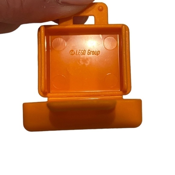Lego Duplo ORANGE SUITCASE CASE BRIEFCASE Home Office Luggage Airport - Picture 12 of 16